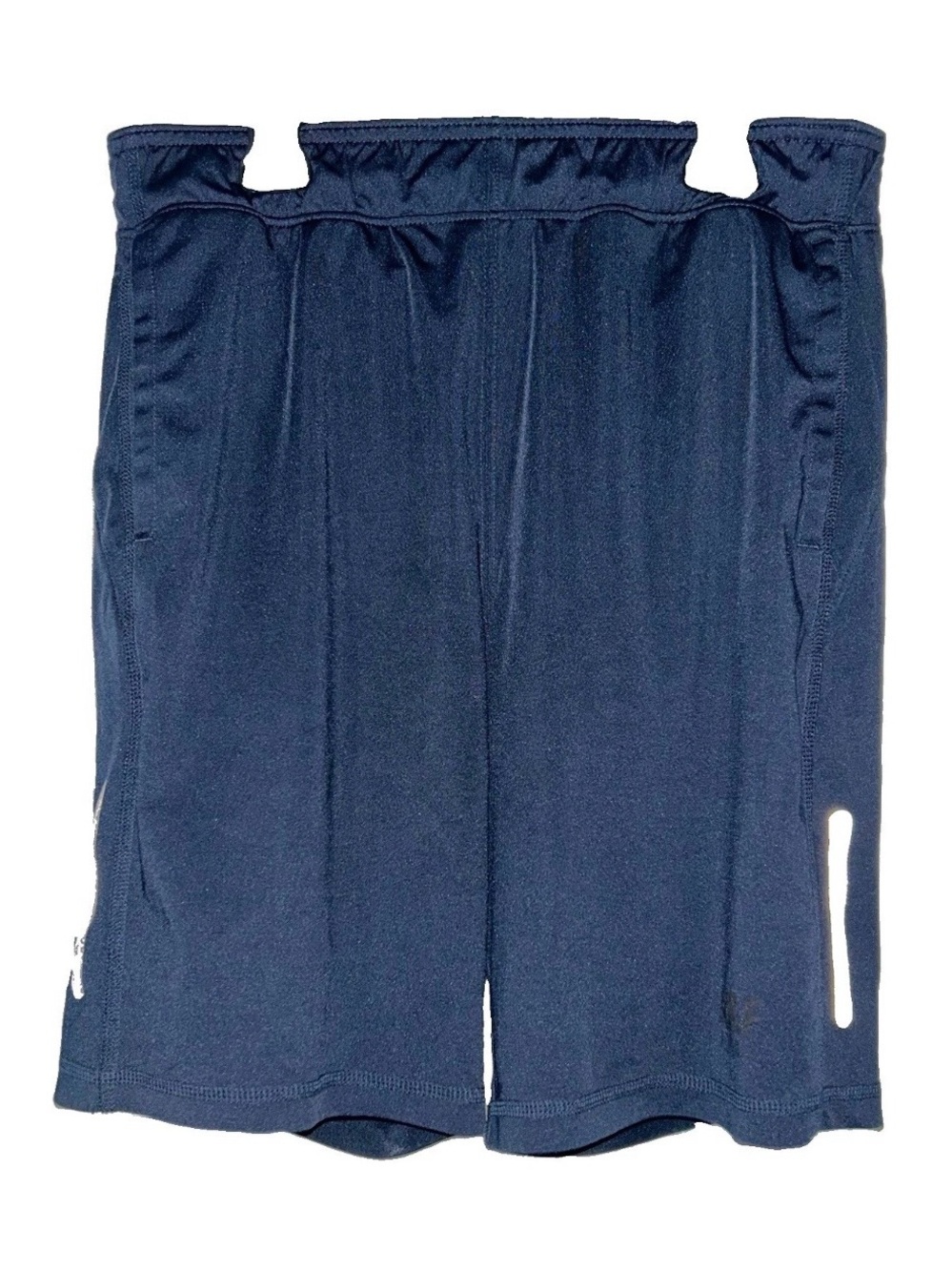 Abercrombie Men’s A&F Active Navy & Lime Athletic Shorts XS 8.5 Inch Inseam